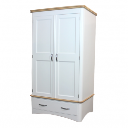 Dorset Double Wardrobe on Drawer